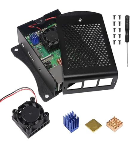 Amazon.com: Black Protective Case/Box/Enclosure for Raspberry Pi